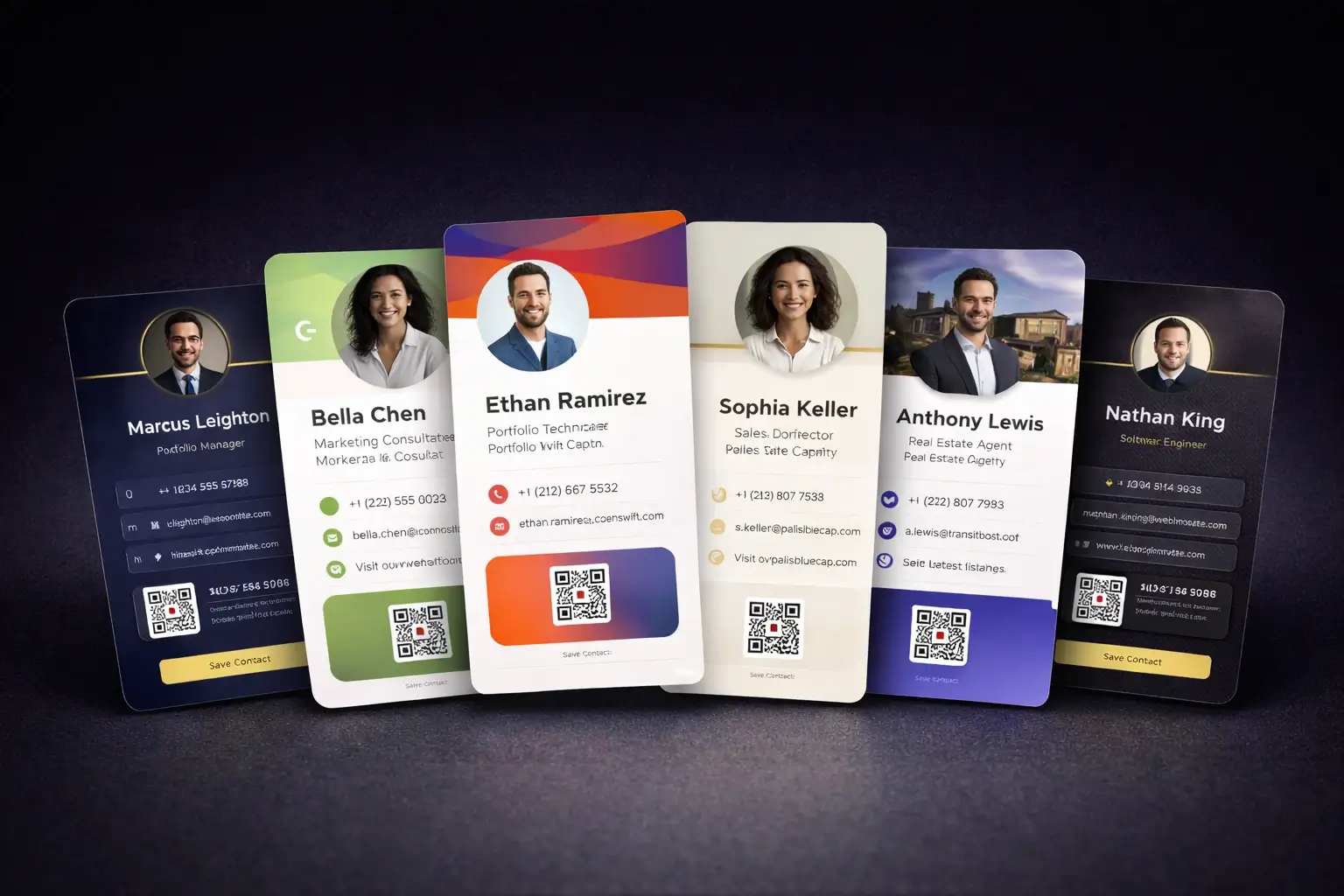 Cardikit digital business card platform with team dashboard and custom NFC products.