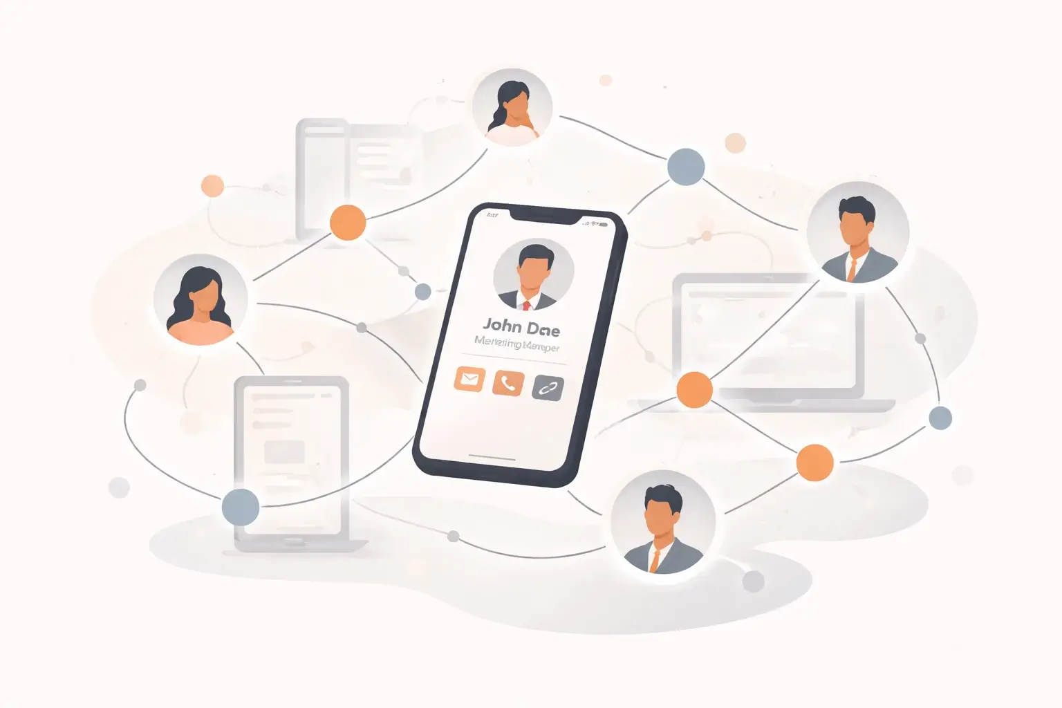 digital networking and connections